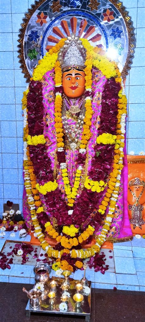 Maa Chamunda Devi Did Beautiful Decoration Of Mata Rani In Mata Mandir