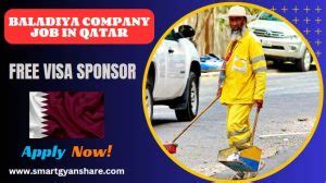 Baladiya Company Job In Qatar - Free Job And Visa Sponsorship