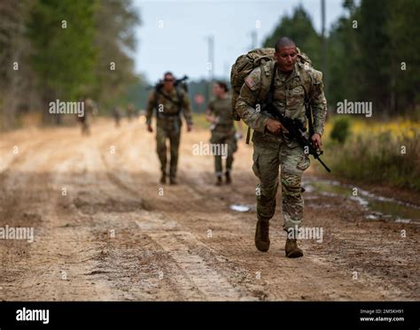 U S Army Staff Sgt David Dividu An Infantryman Representing The