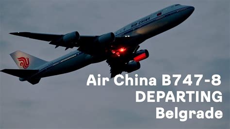 B Air China Belgradeairport Departure Planespotting President