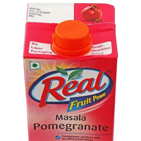 Real Fruit Power Masala Pomegranate Juice L Jiomart