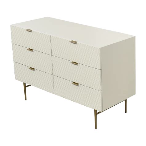 West Elm Audrey Six Drawer Dresser Off Kaiyo