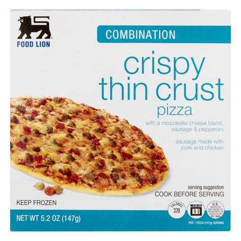 Save On Food Lion Crispy Thin Crust Pizza Combination Order Online