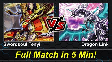 Swordsoul Tenyi Vs Dragon Link High Rated Yugioh Top Decks