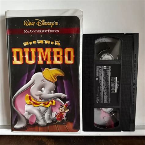 Dumbo Th Anniversary Edition Vhs Tape Walt Disney Picclick Ca