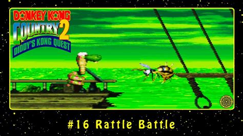 Donkey Kong Country Diddy S Kong Quest Snes Rattle Battle