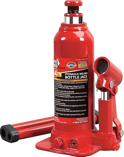 Amazon Big Red T B Torin Hydraulic Welded Bottle Jack Ton