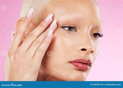 Makeup Woman And Cosmetics For Morning Routine Dermatology And Girl