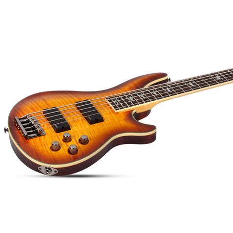 Schecter Omen Extreme 5 Bas Gitar Vintage Sunburst Doremusic