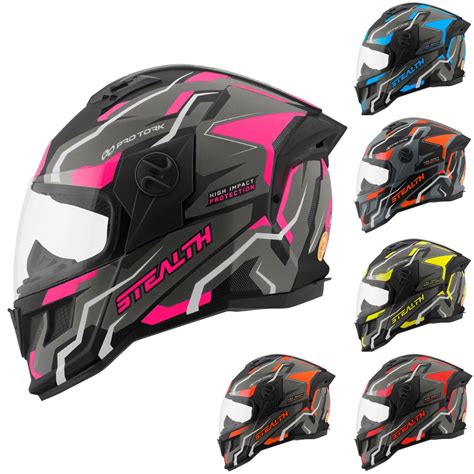 Capacete Moto Fechado Masculino Feminino Pro Tork Stealth Hawk Novo