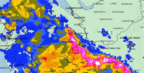 Wrexham.com on Twitter: "⛈️ This is the radar view for those who don't ...