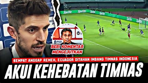 SEMPAT DIREMEHKAN Lihatlah Keganasan Timnas Indonesia Di Tangan Bima