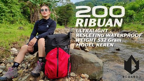 Review Backpack Ultralight L Bogaboo Fawwaz Youtube