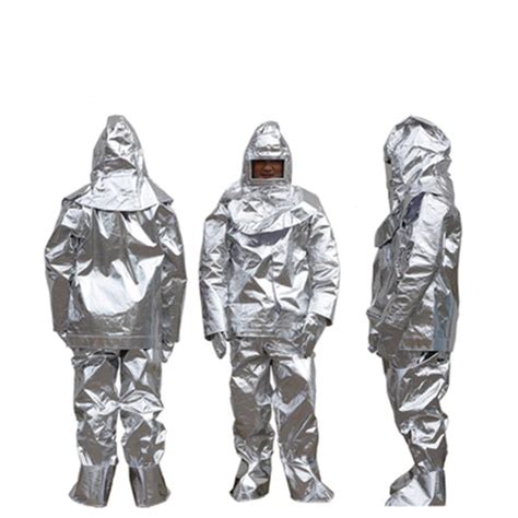 Thermal Radiation 5001000 Degree Heat Resistant Aluminized Suit Firep