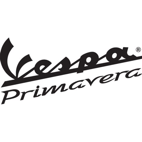 Vespa Primavera Logo Vector Logo Of Vespa Primavera Brand Free