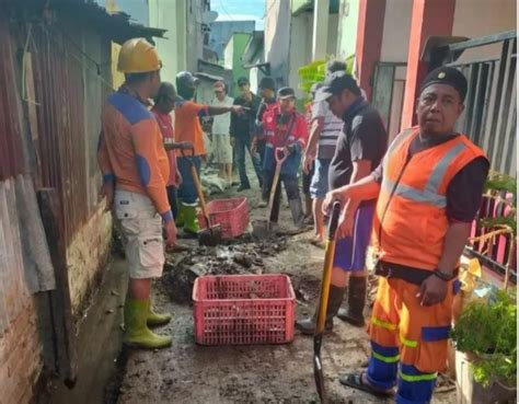 Tindak Lanjuti Keluhan Warga Panambungan Camat Mariso Kerahkan Satgas