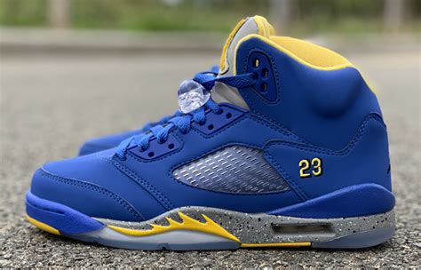 Nike Air Jordan 5 Laney Varsity Royal Closer Look Fastsole