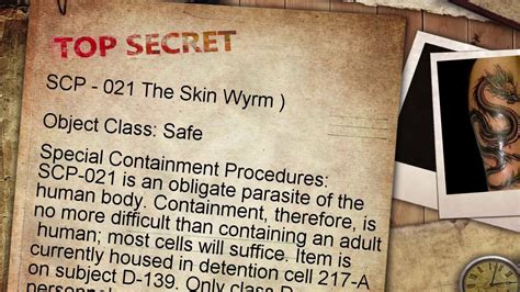 SCP 021 Skin Wyrm SCP Foundation Safe Class YouTube