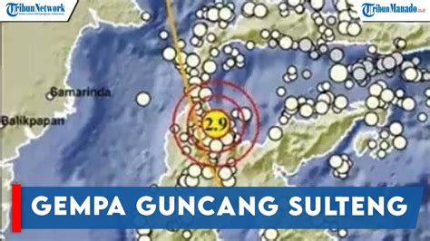 GEMPA SORE INI GUNCANG SULTENG SENIN 27 MARET 2023 INFO BMKG BERPUSAT