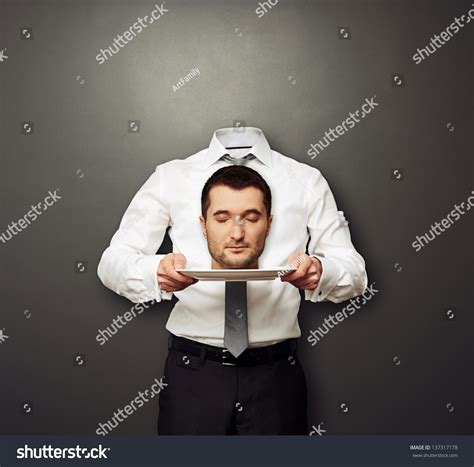 Headless Man Holding His Head On Stock Photo Shutterstock