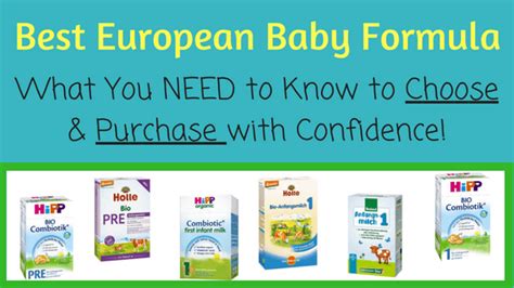 Best European Baby Formulas Baby Formula Expert