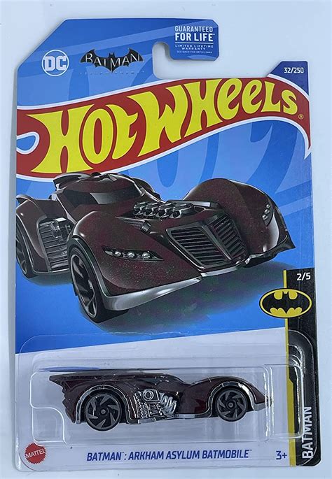 Hot Wheels 2022 Batman Arkham Asylum Batmobile Batman 25 Brown