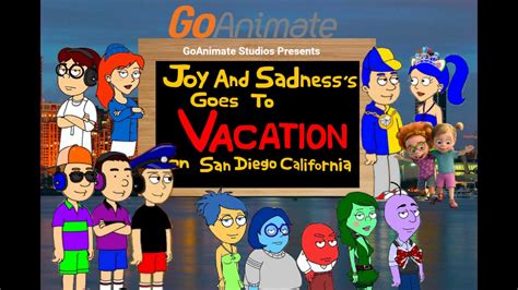 Joy And Sadnesss Goes To Vacation On San Diego California 2017