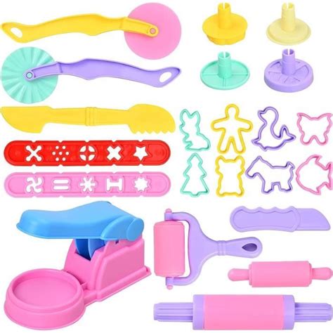 Pinsheng Outils de Pâte à Modeler 22 Pièces Accessoires pour Pâte à