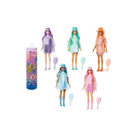 Muñeca Barbie Color Reveal Sorpresas Lluvia Y Sol Hdn71 Generico