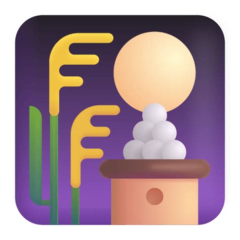 Moon Viewing Ceremony D Icon Fluentui Emoji D Iconpack Microsoft