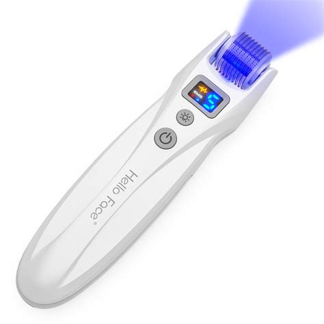 EMS Vibration And LED Photon Titanium Derma Roller Needle Rolling Bio