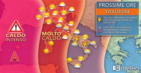 Meteo Prossime Ore Tra Sole Gran Caldo E Nuovi Temporali Anche Forti