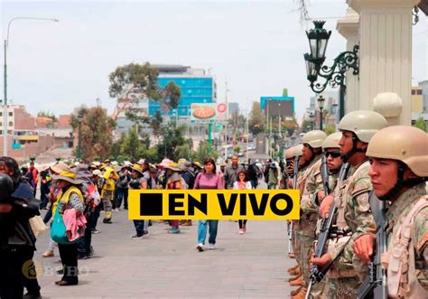 Protestas En Arequipa Militares Desbloquean V As Terminal Cerrado Y