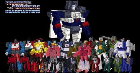 Season 4 Autobots 1987 Headmasters By Coptur On Deviantart