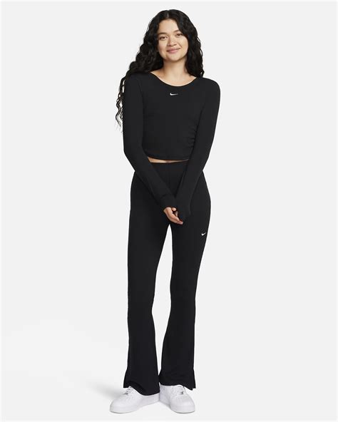 Nike Sportswear Chill Knit Womens Tight Scoop Back Long Sleeve Mini