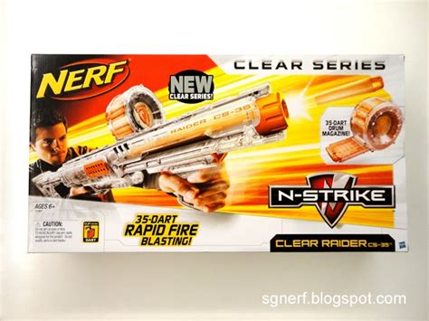 Sg Nerf Nerf Clear Series Raider Cs 35 Review