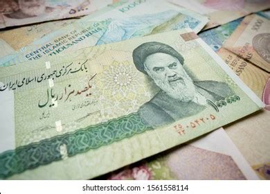 Various Banknotes Iranian Rial Irr Currency Stock Photo (Edit Now ...