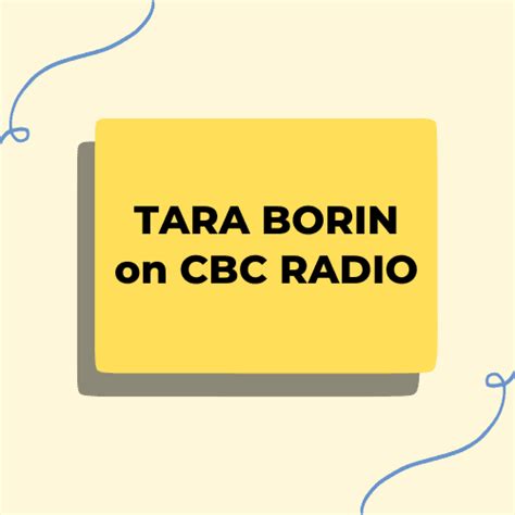 Tara Borin Cbc Radio Interview League Of Canadian Poets