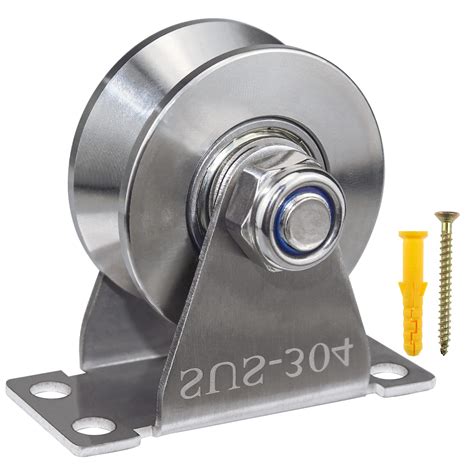 Buy Groove Wheel Pulley Stainless Steel Pulley Block Super Silent