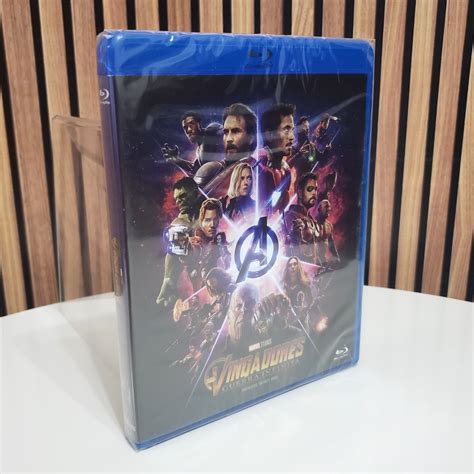 Blu Ray Vingadores Guerra Infinita Original Lacrado Shopee Brasil