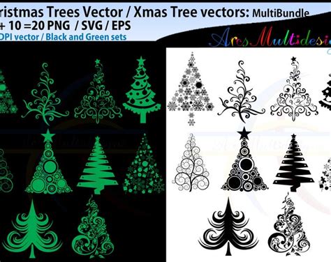 X Mas Tree Svg Christmas Tree Svg Silhouette Christmas Tree Svg