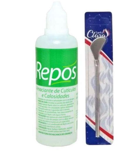 Kit Amaciante De Calosidades Ml Repos E Bisturi Kit Spa Dos P S