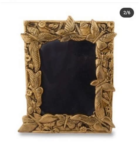 Wooden Golden Gold Picture Frame For Gift Size 4x6 Inch At 600