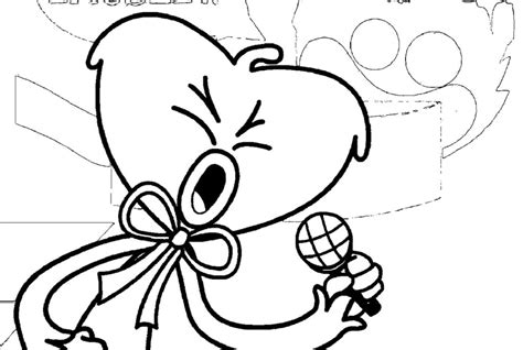 Coloring Pages Rainbow Friends Poppy Playtime Fnf Coloring Pages