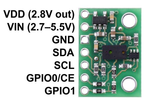 | VL6180X Time-of-Flight Distance Sensor