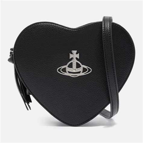 Vivienne Westwood Louise Vegan Leather Cross Body Bag In Black Lyst Uk