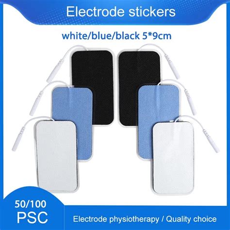 5 9cm Electrode Pads 2mm Plug TENS Ems Nerve Muscle Stimulator