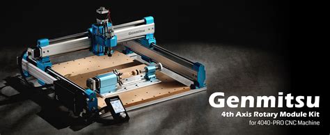 Genmitsu 4th Axis Rotary Module Kit For 4040 PRO CNC Router SainSmart