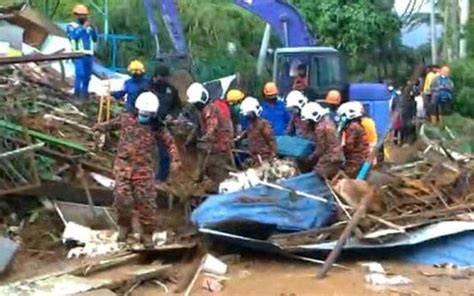 Wanita Maut Tertimbus Dalam Insiden Tanah Runtuh Di Cameron Highlands Fmt