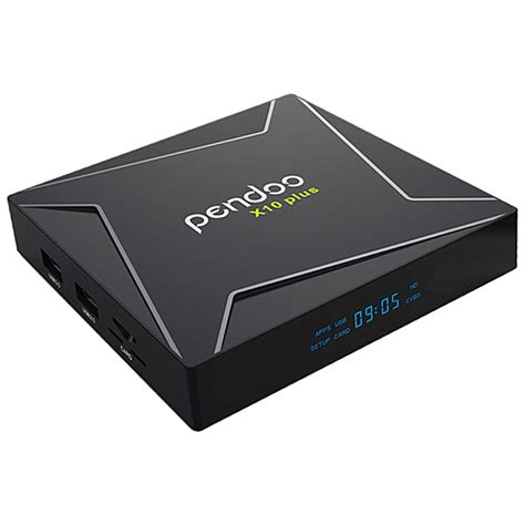 Pendoo X10 Plus 4 32 S905X2 DDR4 Смарт ТВ Приставка Android